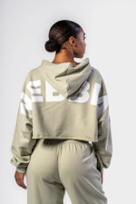 Худи Oversized Hoodie OWN YOUR POWER 433 Зеленый