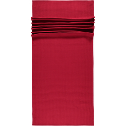 Полотенце для сауны Vossen 80x220 Vossen Rom Pique-U красное Австрия