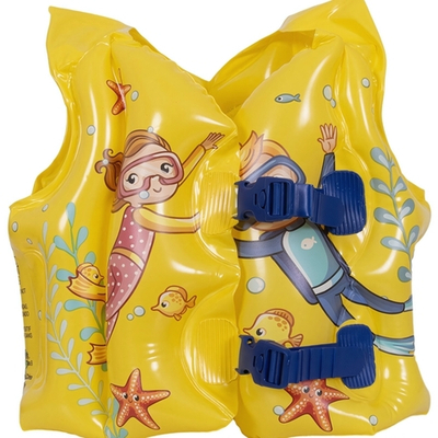 Жилет для плавания надувной детский "Мир океана" 43*35см (3-6 лет) Sunclub 32207