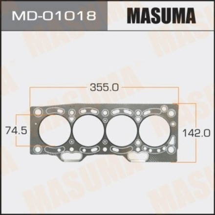 Прокладка ГБЦ Masuma MD01018 (11115-11010)