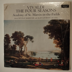 Винтажная виниловая пластинка LP Vivaldi The Four Seasons Вивальди Времена Года (Canada 1970)