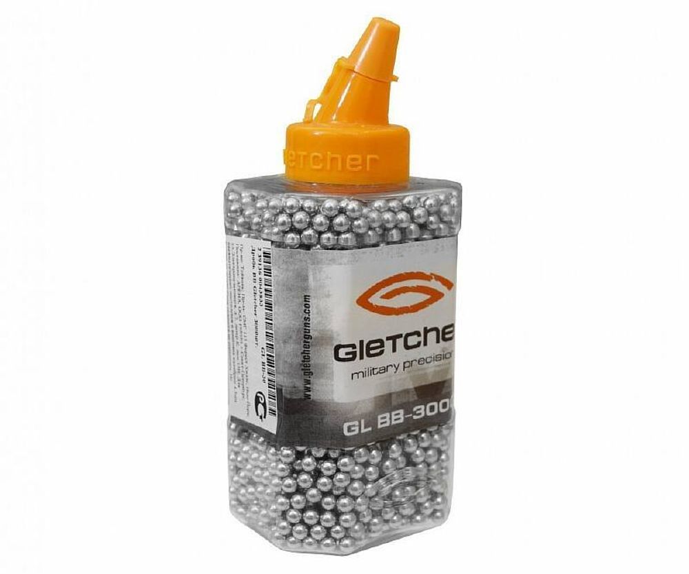 Дробь BB для пневматики Gletcher 4,5 мм (3000 штук)