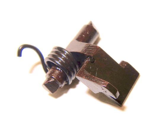 Шептало ПМ красное фрезерованное для пистолета Макарова, оригинал СССР