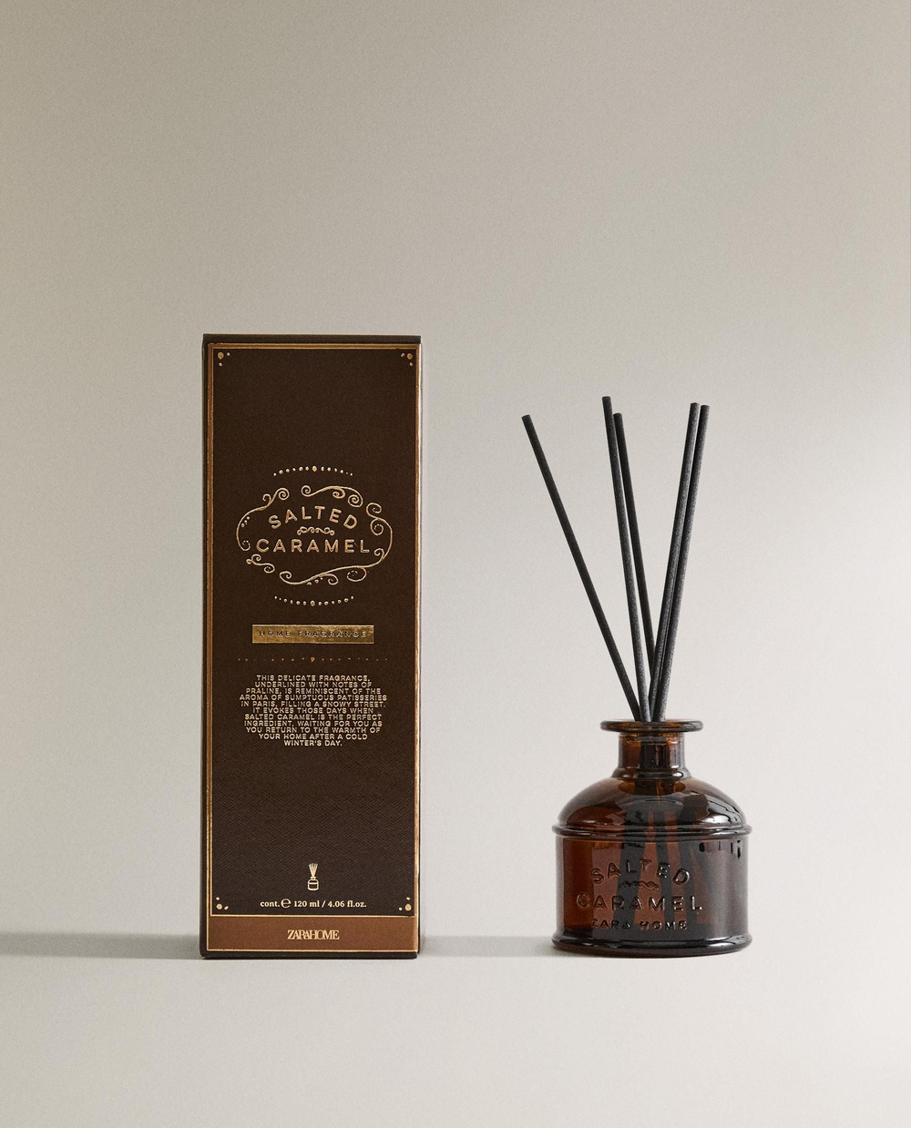 Zara Home - Mikado соленая карамель диффузор, 120 мл