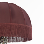 Citilux Базель CL407933T Торшер бронза со столиком и красным абажуром