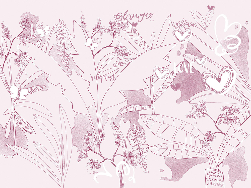 Дизайнерские обои Wall Street La-La-Land