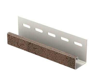 Джей профиль Ю-пласт Стоун-Хаус S-Lock Клинкер Балтик Магма 3,05м