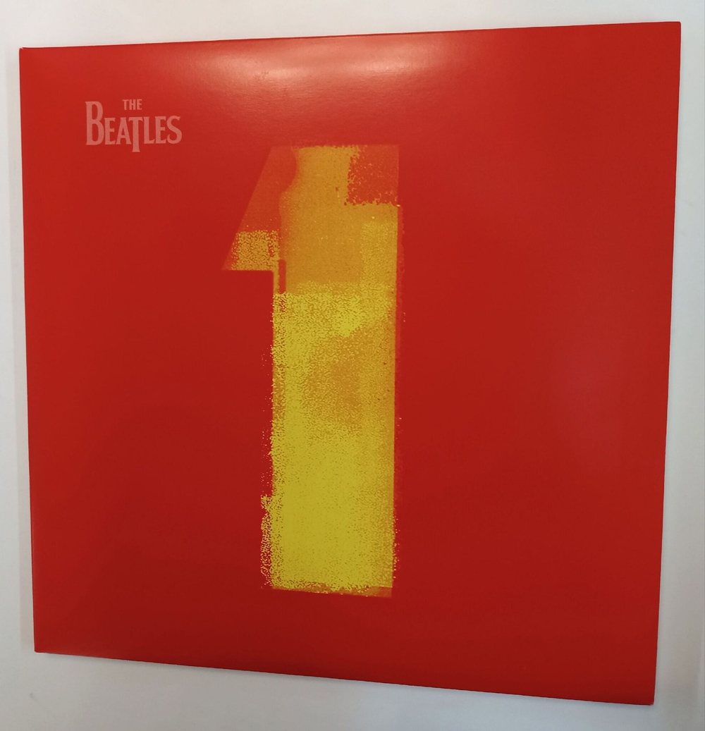 Винтажная виниловая пластинка LP The Beatles 1 (UK 2000) Full Kit