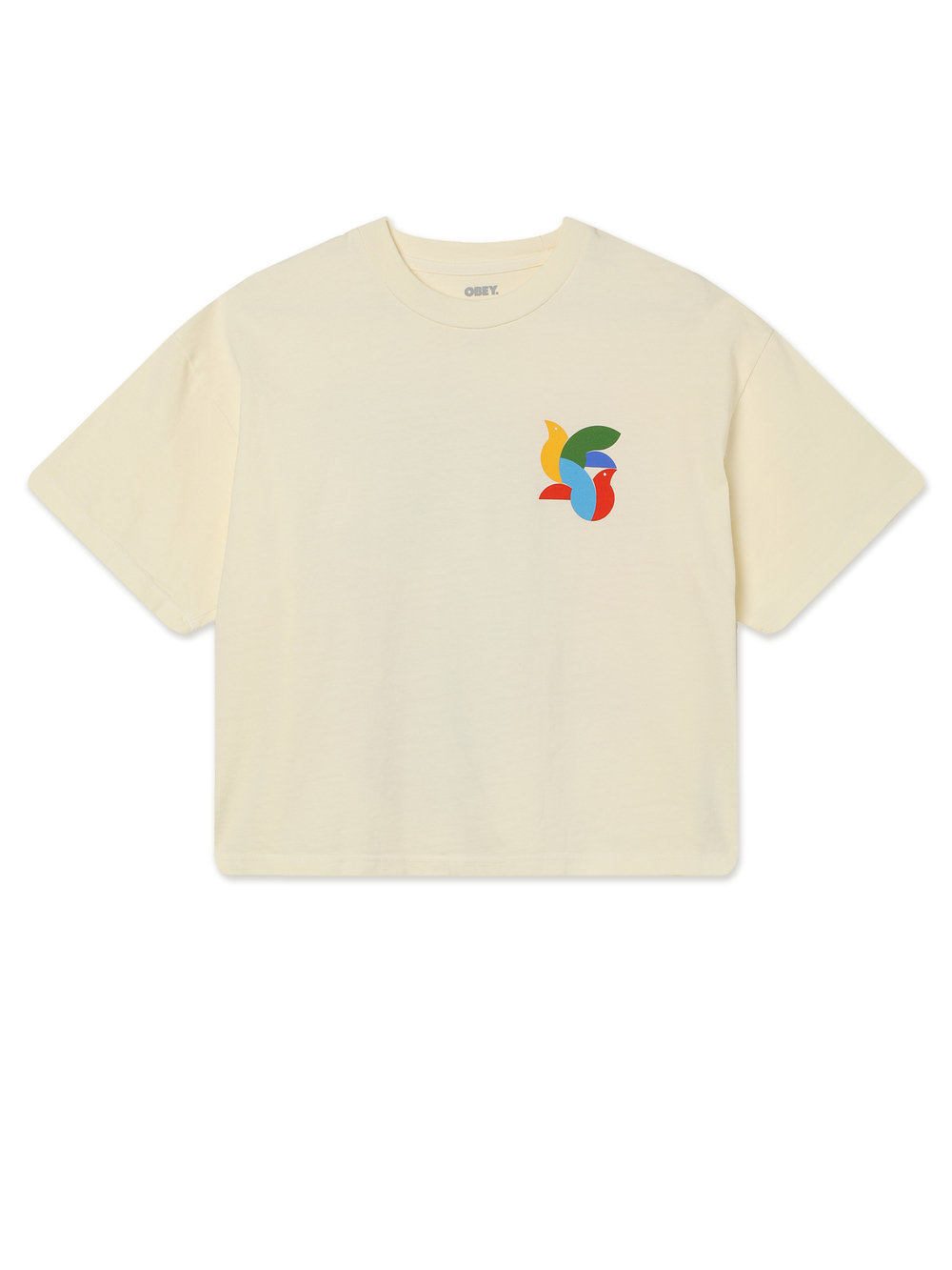 Женская Футболка Obey Paper Bird