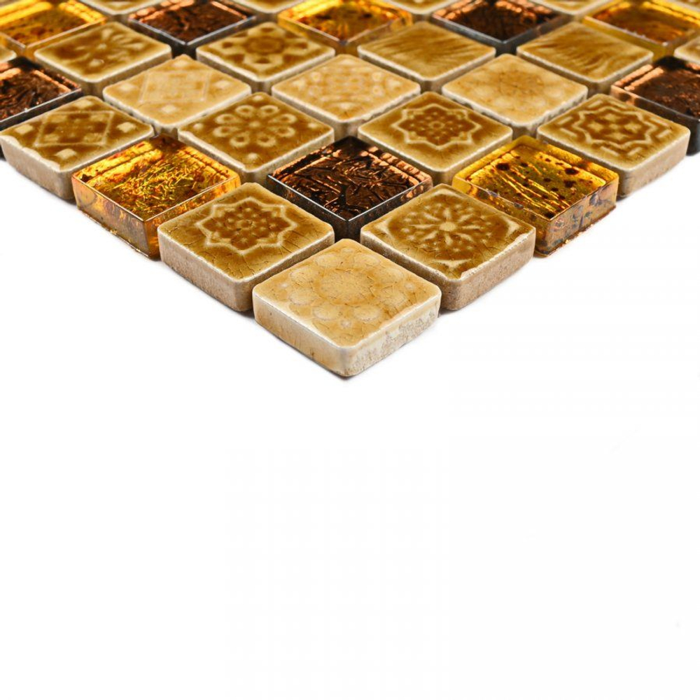 Мозаика керамическая Morocco Gold/Марокко золотой (23х23) 300х300х8 мм (шт)