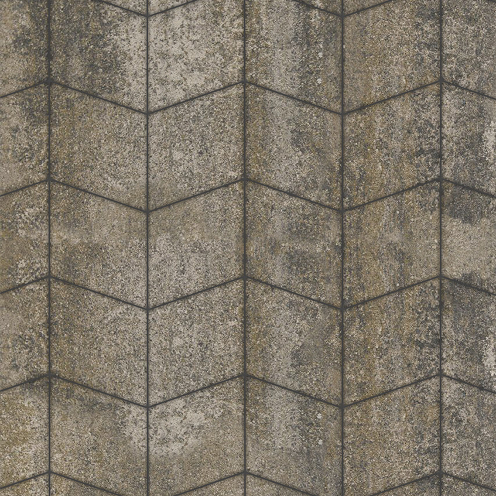 Тротуарная плитка РОМБ - Искусственный камень Базальт