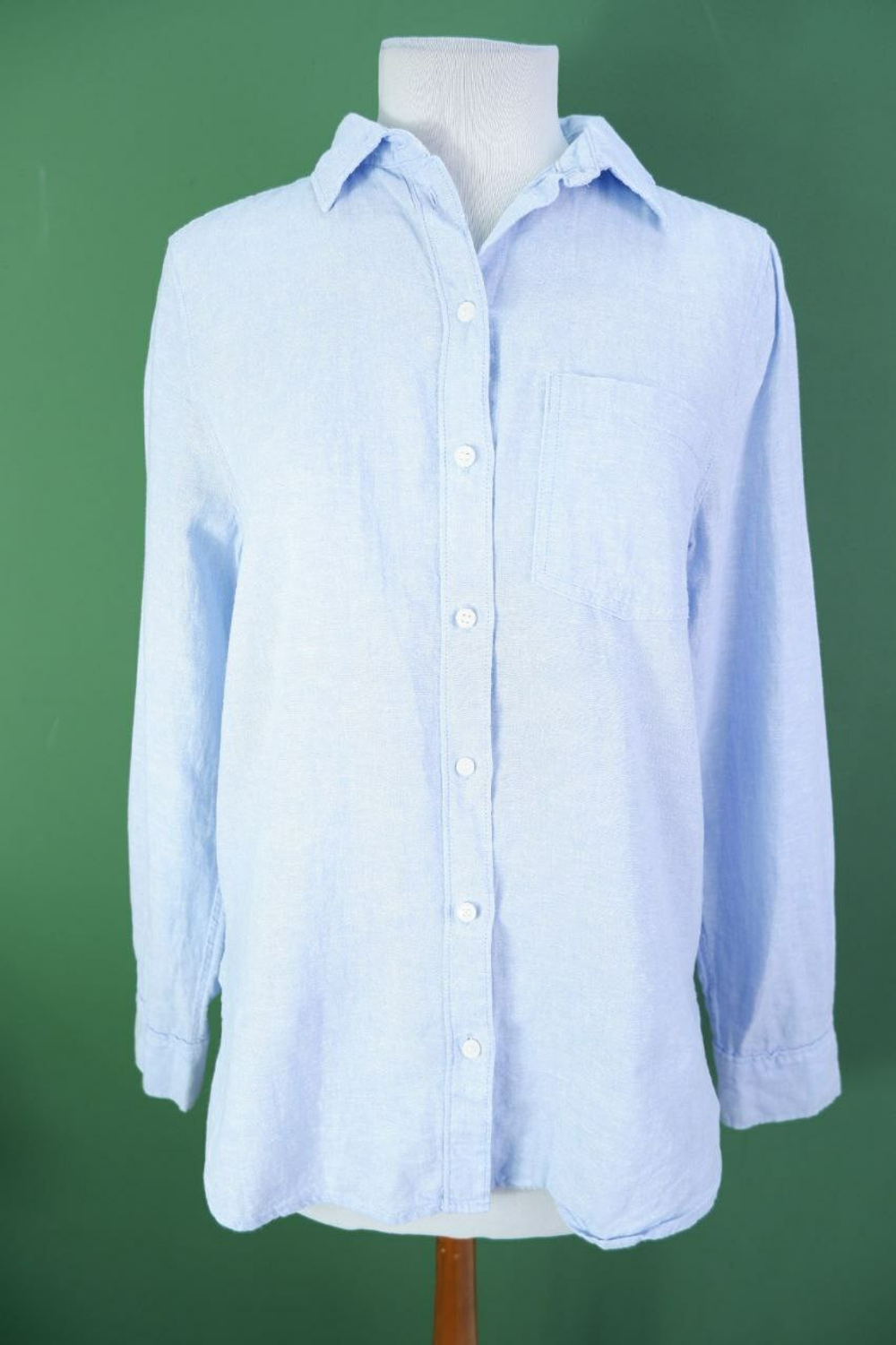 Блузка H&M со льном нежная 48 размер