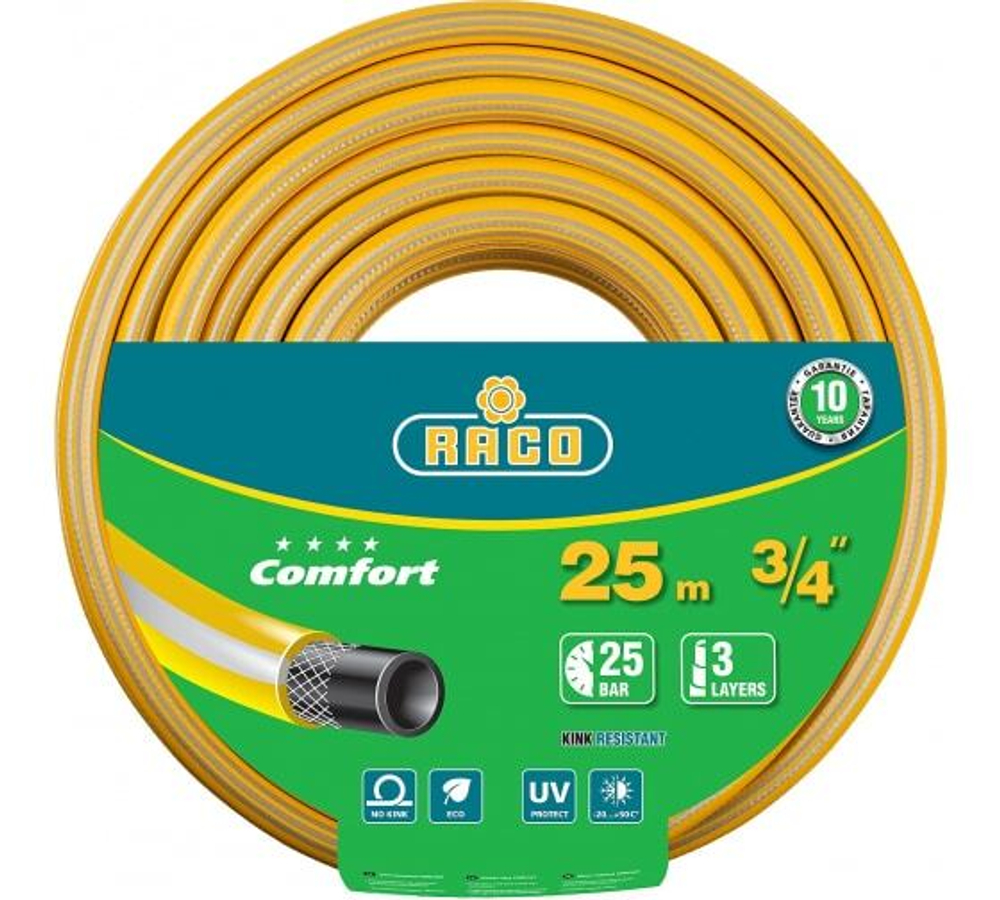 Шланг поливочный Raco Comfort 3/4" (25м)