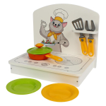 Кухня мини белая 6 предм. (Манюня)