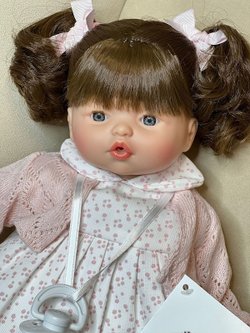 Кукла Marina and Pau 40 cм Petus мягконабивная в пакете (M520K1)