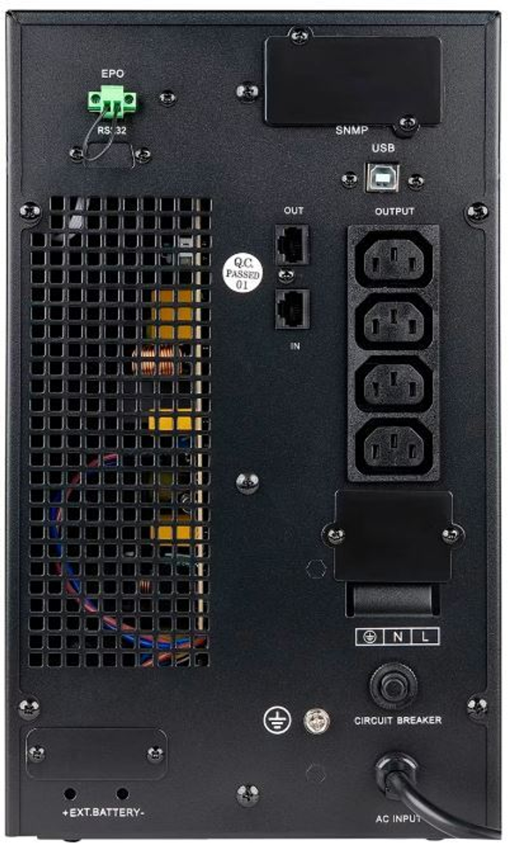 Источник бесперебойного питания  SmartWatt UPS MASTER IEC 2kVA
