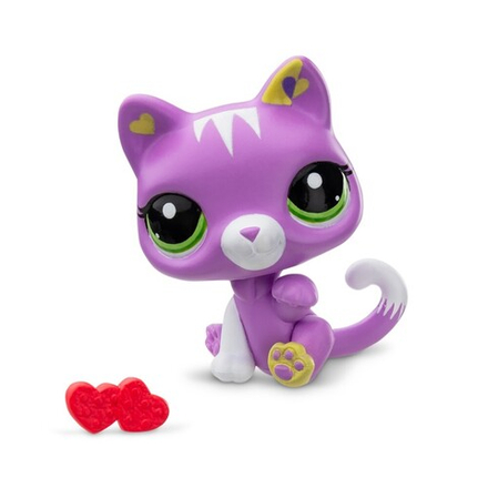 Littlest Pet Shop - Фигурка коллекционная "Фиолетовый кот" LPS00522 74