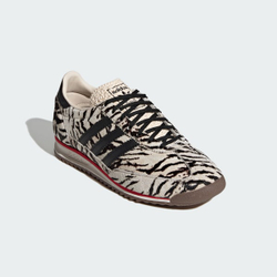 ADIDAS Кроссовки SL 72 OG с анималистическим принтом, белый/черный