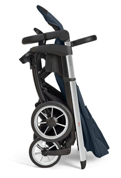 Коляска 3 в 1 Inglesina Electa System Quattro DRW 2025 с подставкой под люльку Hudson Blue