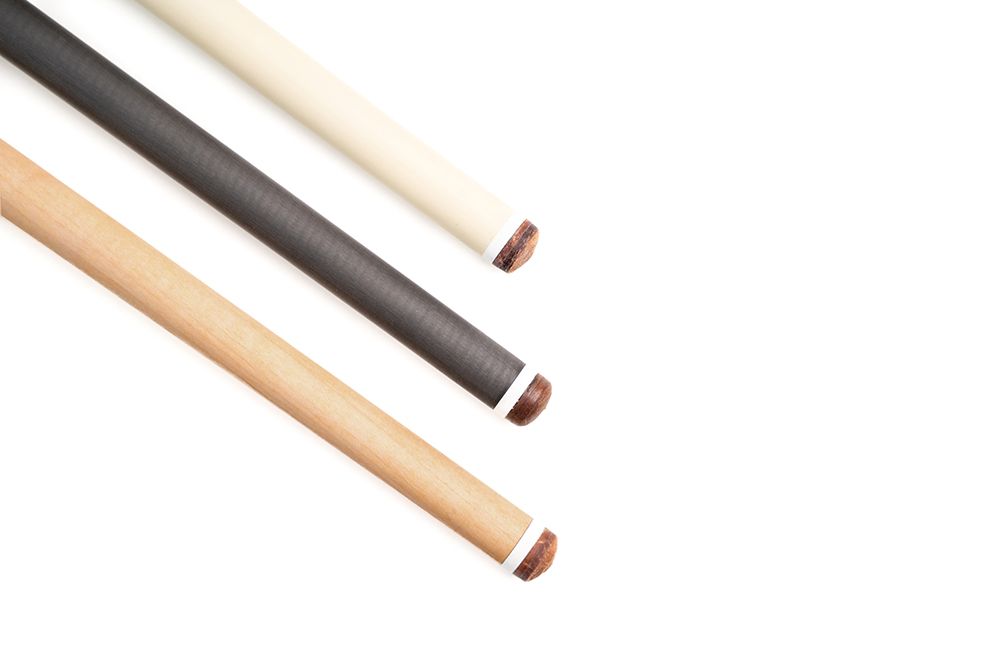 Кий / пирамида 1-pc "Winner Carbon" (сине-черный)