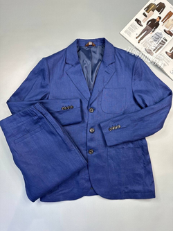 Льняной летний костюм Loro Piana