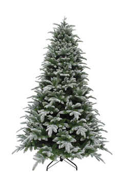 Ель Нормандия Пушистая 155см заснеженная Triumph Tree