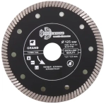 Диск алмазный отрезной 125*22,23 Турбо ультратонкий серия Grand TRIO-DIAMOND