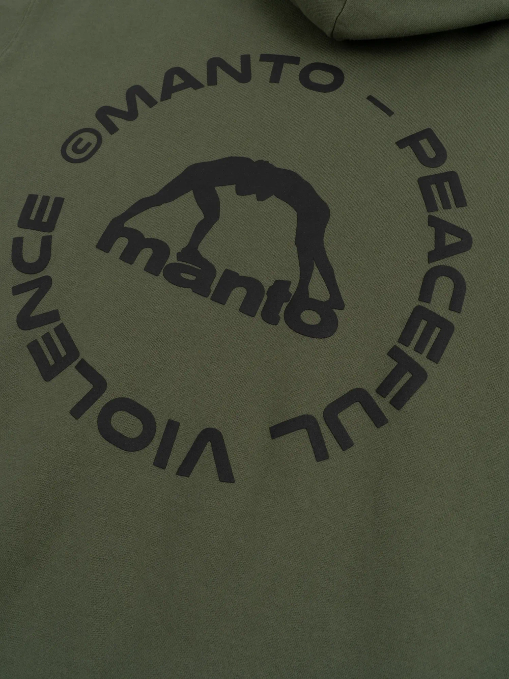 Худи MANTO LABEL 25 OVERSIZE хаки