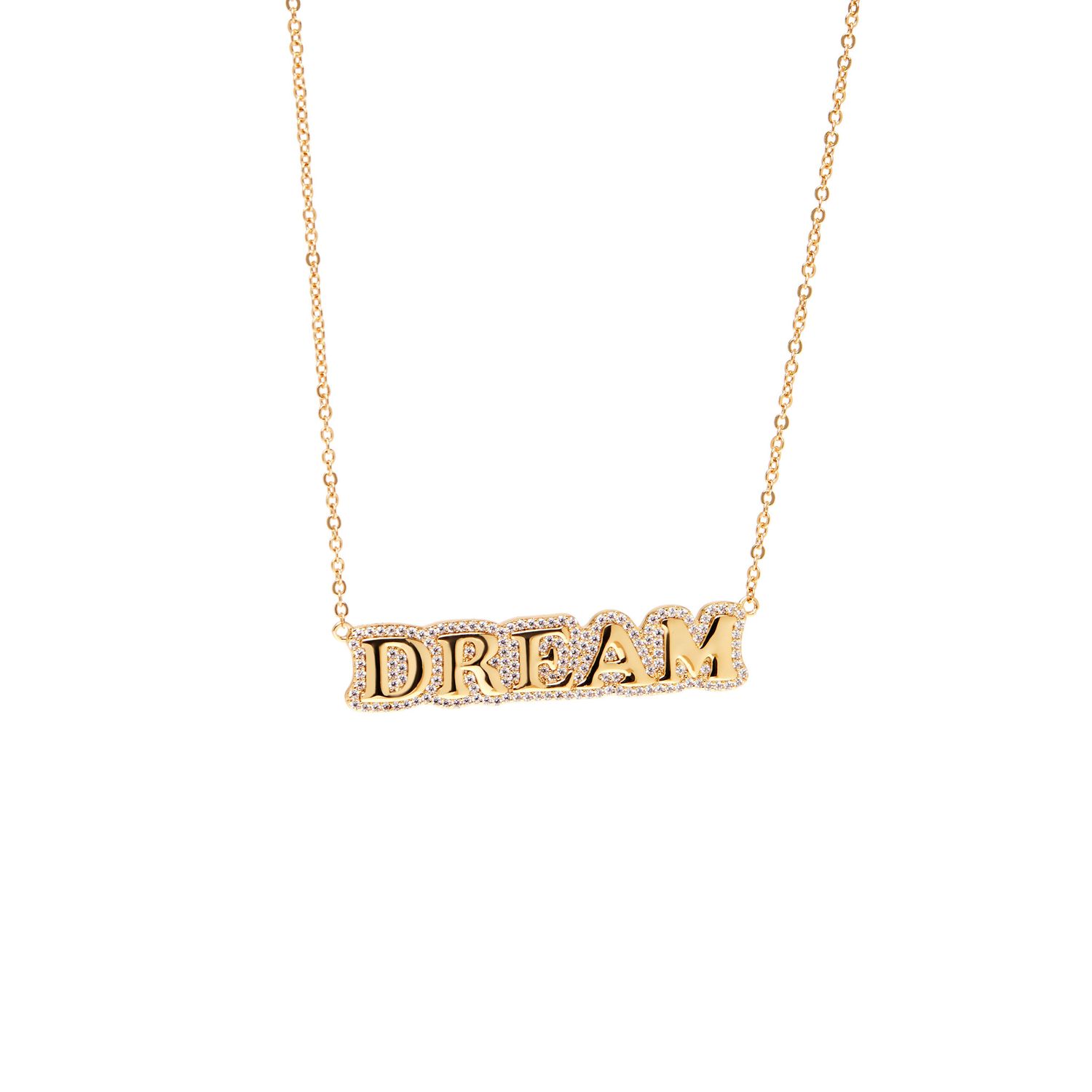 Колье Dream Stamp Necklace - Gold