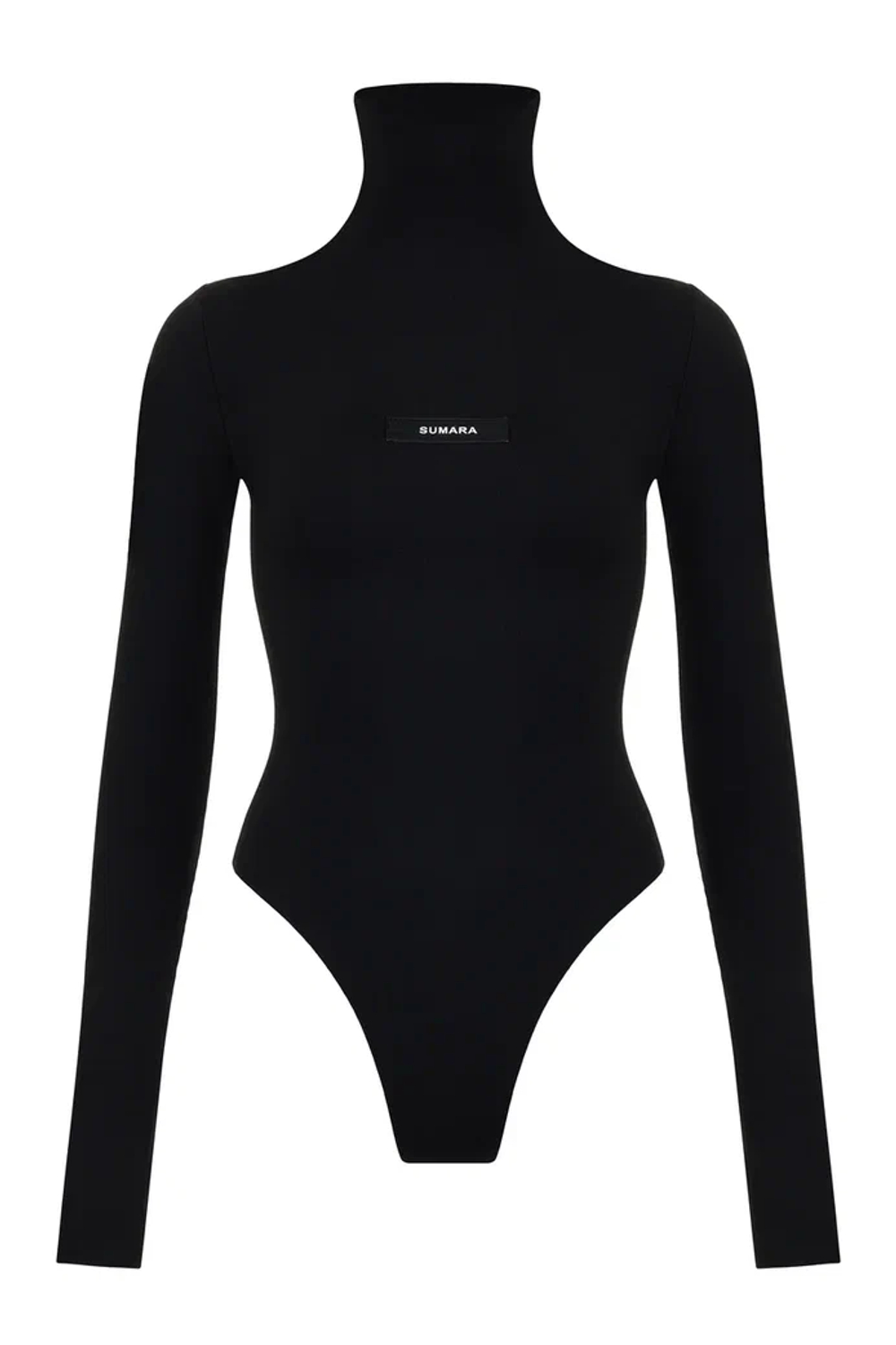 Боди-водолазка из бифлекса matte