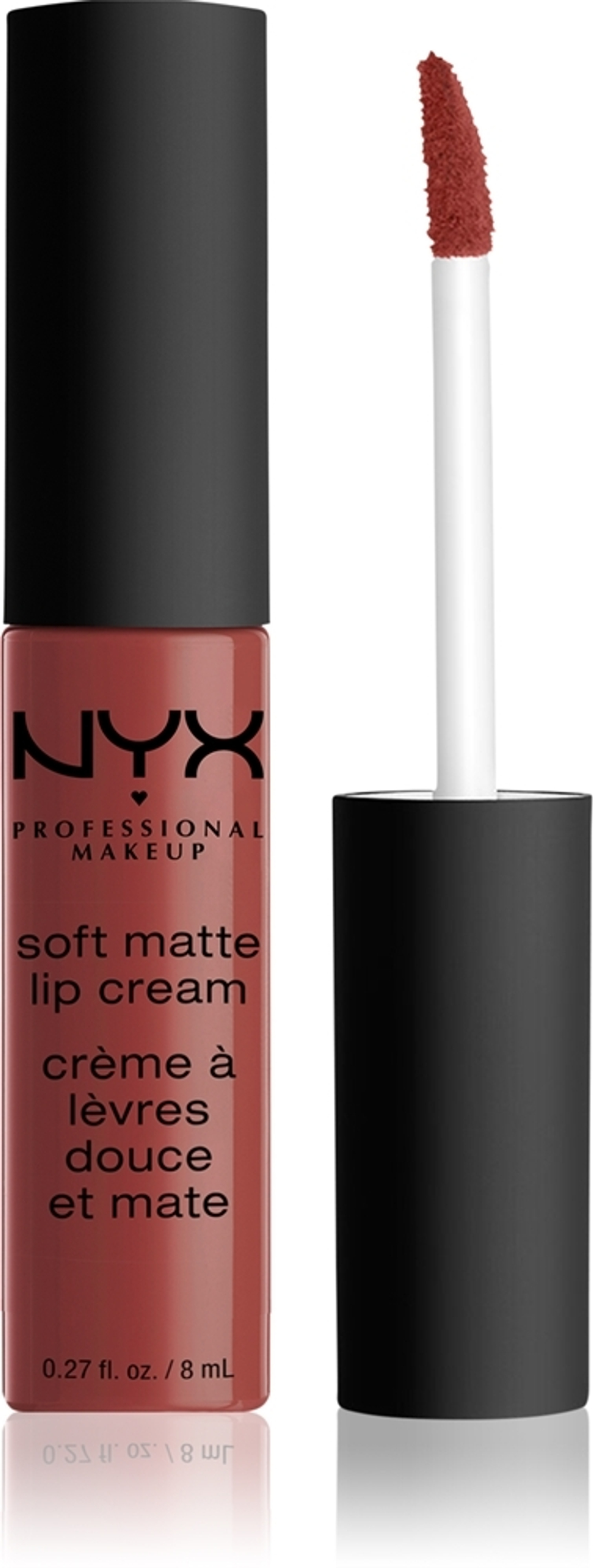 NYX Professional Makeup Soft Matte Lip Cream - светлая матовая жидкая помада, 8 ml