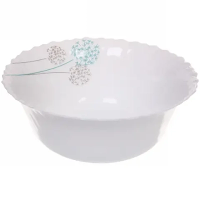 Салатник «Одуванчики» 2000мл 23*8,5см стеклокерамика