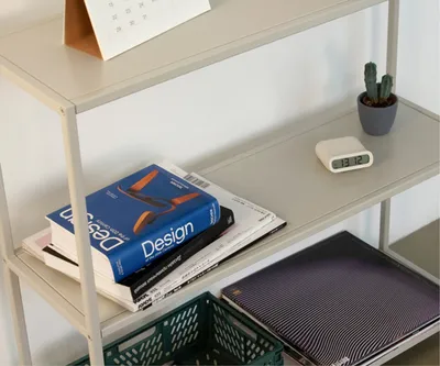 Стеллаж металлический 75х80х25, серый