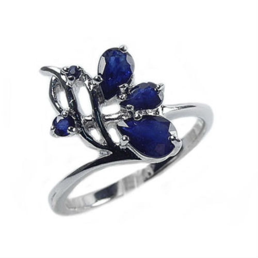 вставка сапфир. 1410446-а50-41. вставка сапфир. украшения из сапфира. адамас цветной сапфир.