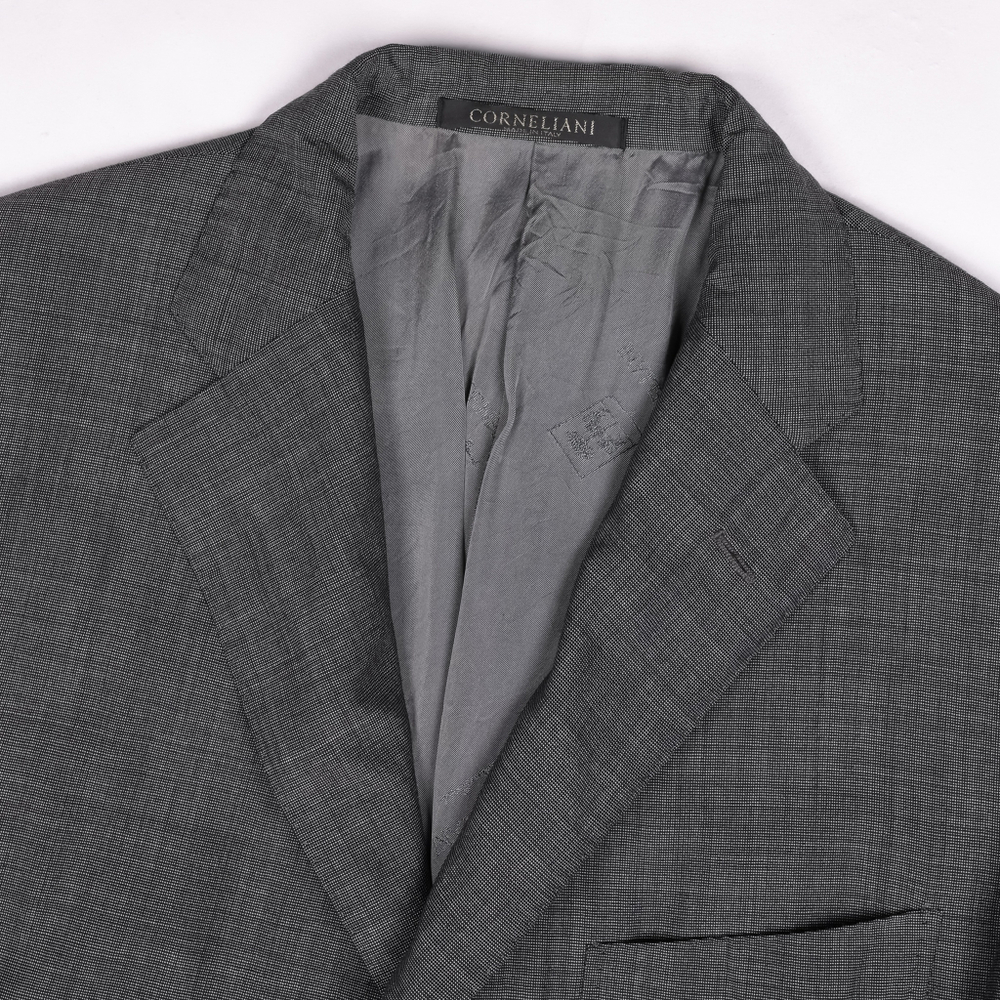 Серый люксовый пиджак Corneliani, L