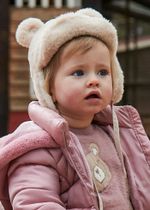 шапка с шарфом