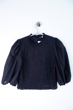 Блузка H&M короткая, маркировка 38, визуально 44 размер