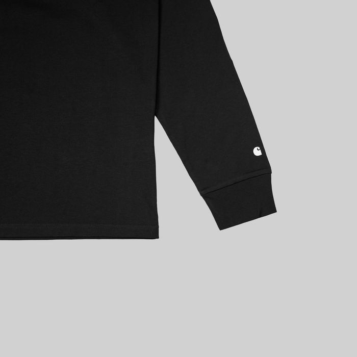 Лонгслив мужской Carhartt WIP Base артикул:I026265_black - купить в магазине Дайс