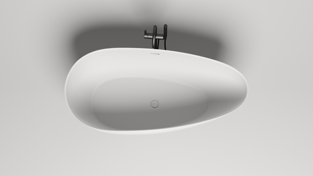 Ванна отдельностоящая PAOLA 160 глянцевая S-Sense