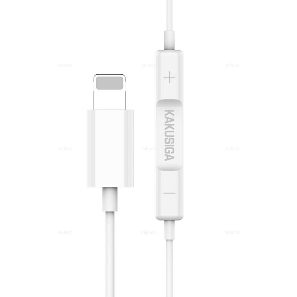 Проводные наушники для Lightning Jokade JD049 (white)