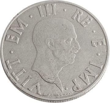 2 лиры 1939 Италия (не магнетик 1939 - XVIII)