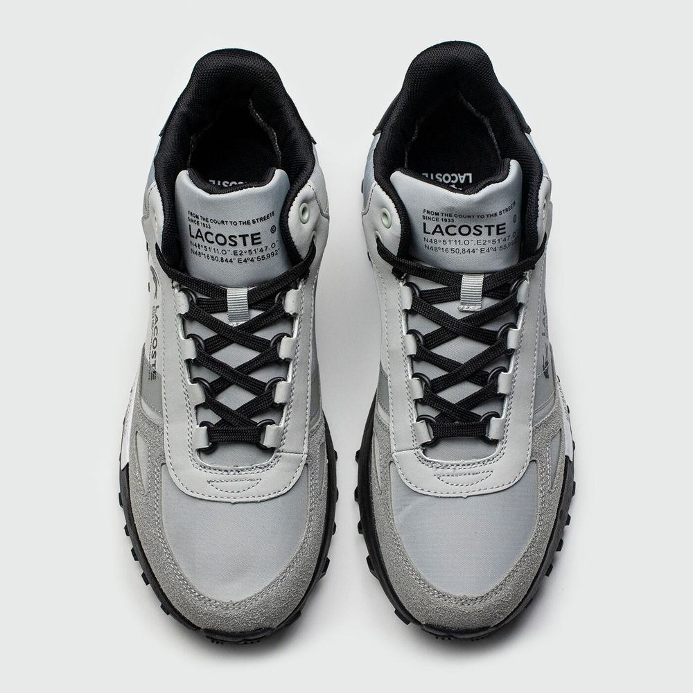 Кроссовки Lacoste Elite Active 224 Mid Grey Black Thermo