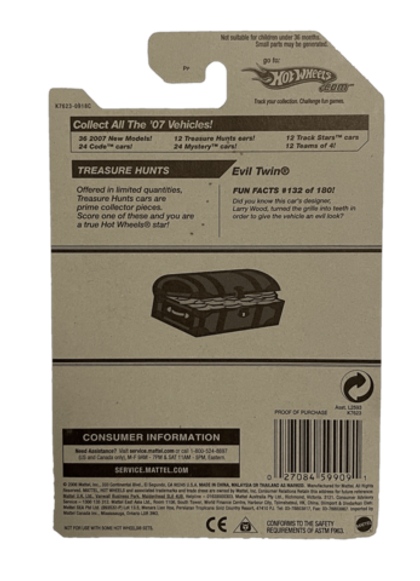 Hot Wheels Treasure Hunt Evil Twin (2007)