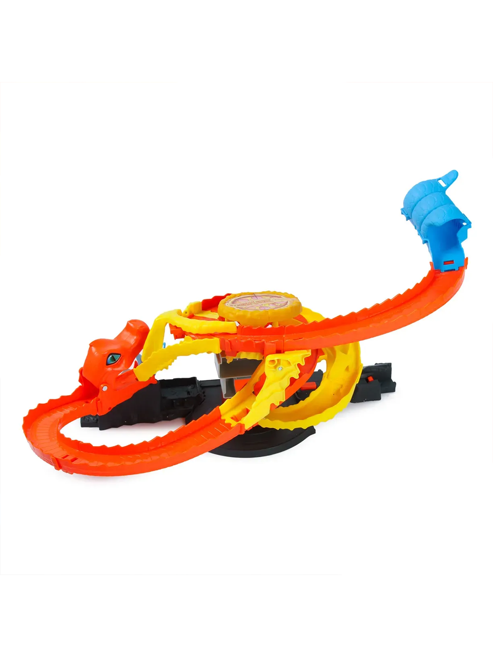 Трек Хот вилс City Атака кобры многоуровневый гибкий HTN81 | Hot Wheels City Cobra Slam Pizza Attack игровой набор 3+