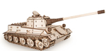 Конструктор деревянный 3D EWA Танк ЛЕВ