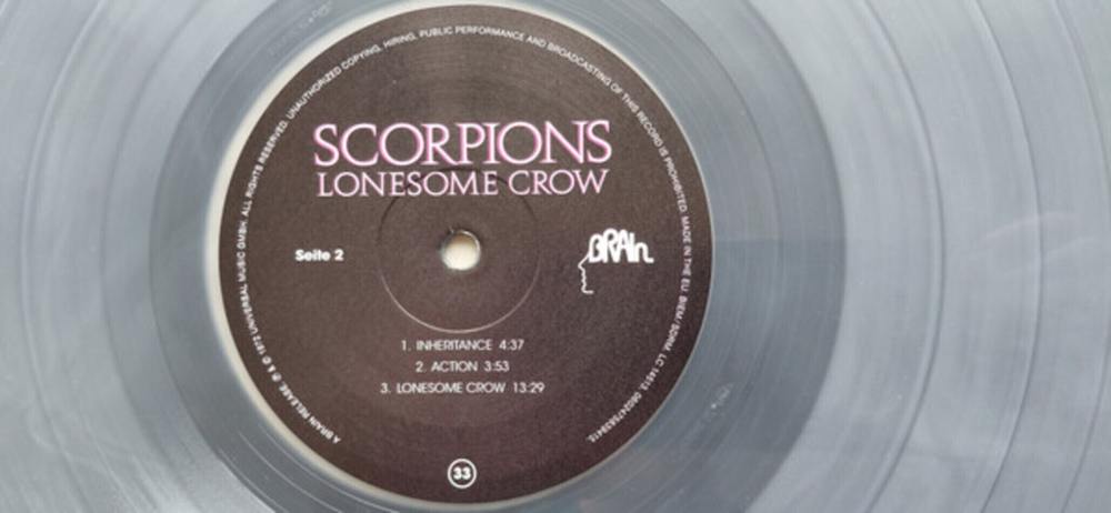 Scorpions / Lonesome Crow (Limited Edition)(Clear Vinyl)(LP)