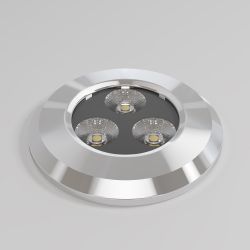 Уличный светильник встраиваемый в грунт светодиодный Maytoni   O044DL-L3S3K