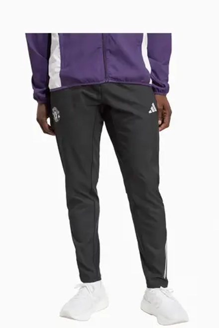 Штаны adidas Manchester United 25/26 Presentation - черный