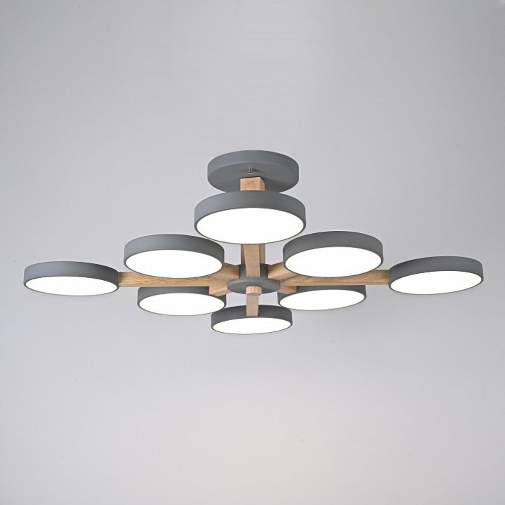 Люстра на штанге Imperiumloft TURNA Gray TURNA-B01