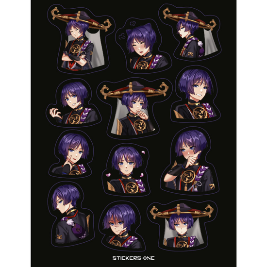 Стикерпак Scaramouche Genshin